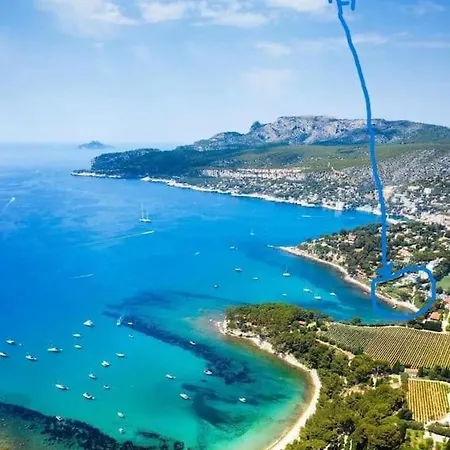 Exceptionnel, 5' Du Village De Cassis, Vue Feerique, Piscine, Parking Exterior photo