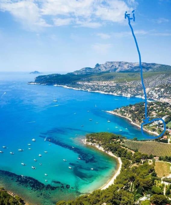 Exceptionnel, 5' Du Village De Cassis, Vue Feerique, Piscine, Parking *